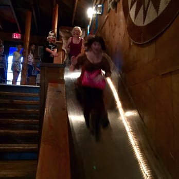 Rustler's Rooste - Me going down the slide instead of using the stairs. That was so much fun!!! - Steakhouses Near Me - Phoenix, Arizona Rustler's Rooste - Me going down the slide instead of using the stairs. That was so much fun!!! - Steakhouses Near Me - Phoenix, Arizona