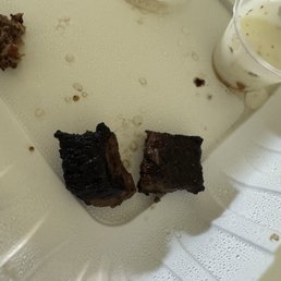 Burnt Steak Plate Burnt Steak Plate