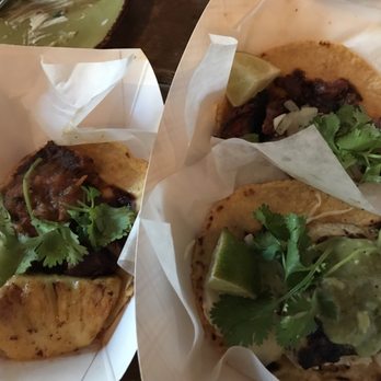 El Segundo Sol - Grilled Mahi, Grilled chipotle beef, and Braised pork tacos - Mexican Near Me - Las Vegas, Nevada