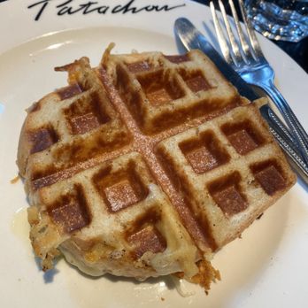 Cafe Patachou At The Stutz - Grilled cheese waffle - incredible combo! - Breakfast & Brunch Near Me - Indianapolis, Indiana