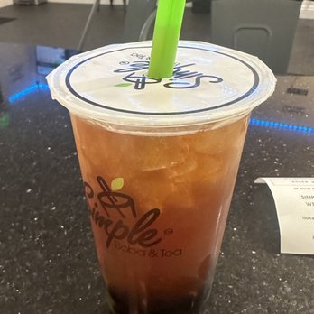 Simple Boba & Tea - Oolong tea with boba - Bubble Tea Near Me - Anaheim, California Simple Boba & Tea - Oolong tea with boba - Bubble Tea Near Me - Anaheim, California