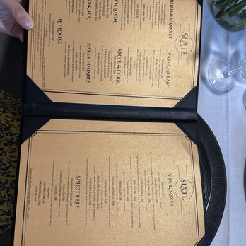 Slate Table + Bar - Dinner menu - Wine Bars Near Me - League City, Texas Slate Table + Bar - Dinner menu - Wine Bars Near Me - League City, Texas