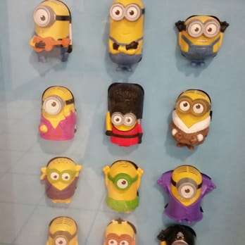 McDonald's - a display of minion characters - Fast Food Near Me - Chicago, Illinois