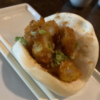 Sake Room Sushi Lounge - Shrimp bao buns - Sushi Bars Near Me - Miami, Florida Sake Room Sushi Lounge - Shrimp bao buns - Sushi Bars Near Me - Miami, Florida