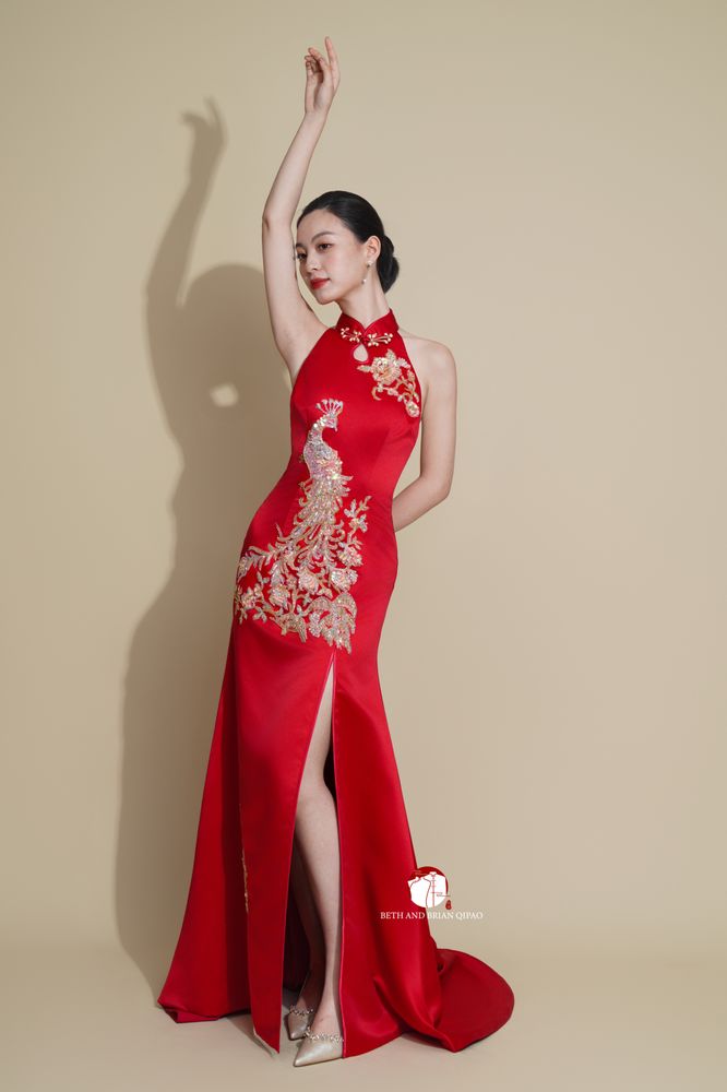 Beth And Brian Qipao Logo