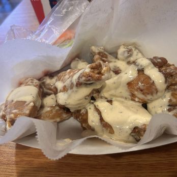 Mr. Charlie's Chicken  - Garlic parm Wings - Chicken Shop Near Me - Murray, Utah