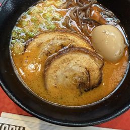 Spicy tonkotsu ramen