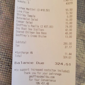 Geoffrey's Malibu - But damn! - Seafood Near Me - Malibu, California