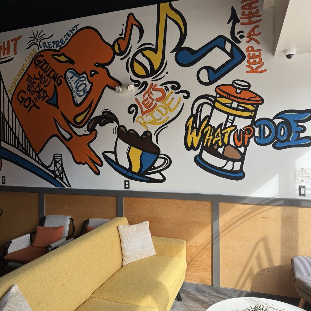Morningside Cafe - Inside mural - Coffee & Tea Near Me - Detroit, Michigan Morningside Cafe - Inside mural - Coffee & Tea Near Me - Detroit, Michigan