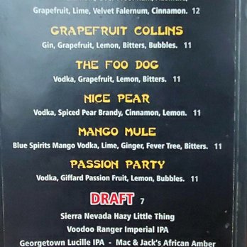 Wok About Bar & Grill - Wok tails - Mongolian Near Me - Leavenworth, Washington