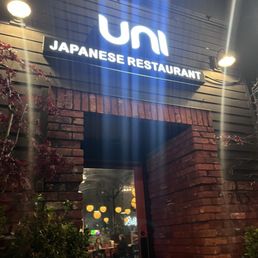 Exterior outside entrance of Uni Japanese Restaurant - Victoria, British Columbia Exterior outside entrance of Uni Japanese Restaurant - Victoria, British Columbia
