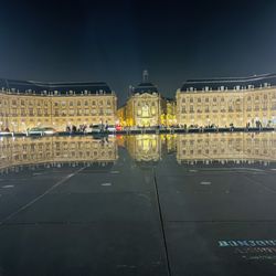 Le Miroir d'Eau - View at night