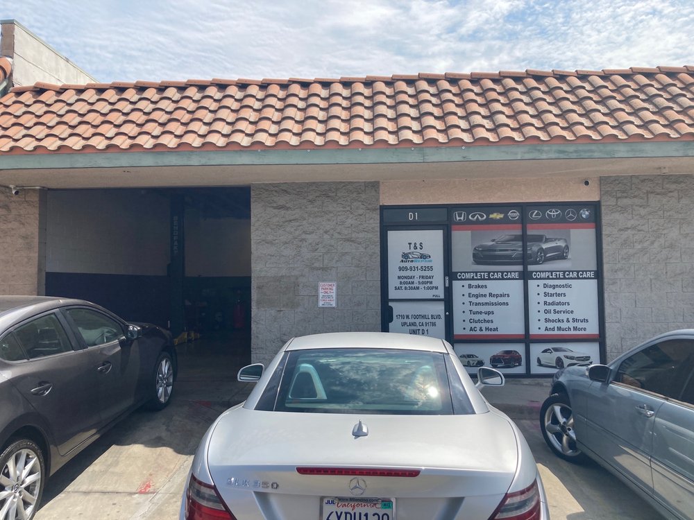 T&S AUTO REPAIR Updated September 2024 1710 W Foothill Blvd, Upland