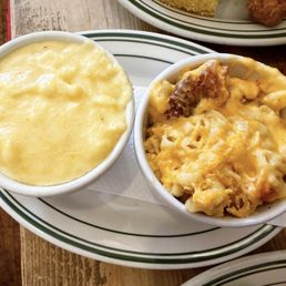 $6 - grits, $7 - mac and cheese $6 - grits, $7 - mac and cheese