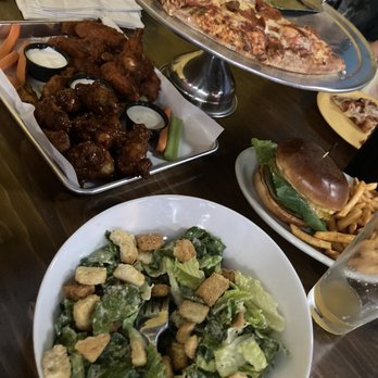 MegaBites - Wing's, Classic Caesar, pizza and Cheese Cali Burger - American Near Me - Hemet, California
