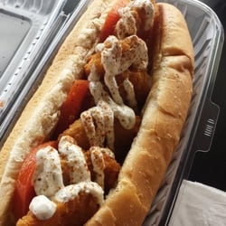 BoneDaddy's Voodoo Cajun Food Truck - Shrimp poboy