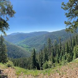 Big Al Horseback Tours - View from the encampment