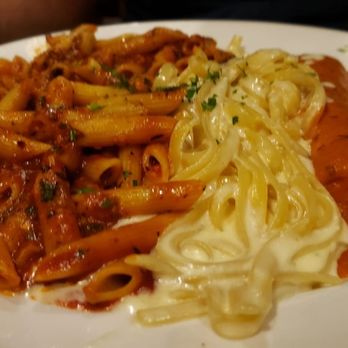 Linguine's Italian Restaurant - Three different kinds of pasta special - Italian Near Me - Belleville, Ontario Linguine's Italian Restaurant - Three different kinds of pasta special - Italian Near Me - Belleville, Ontario