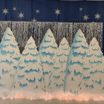 Tailored Events - Snowy trees photo backdrop - Party Supplies Near Me Tailored Events - Snowy trees photo backdrop - Party Supplies Near Me