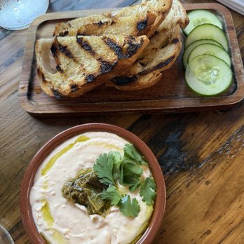 Teddy’s Restaurant & Bar - Goat cheese dip - American Near Me - Austin, Texas Teddy’s Restaurant & Bar - Goat cheese dip - American Near Me - Austin, Texas