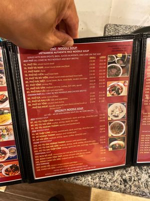 Menu photo 8 Saigon One Pho Virginia Beach, VA