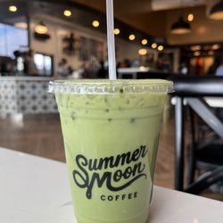 Summer Moon Coffee - Iced Matcha Moon Latte