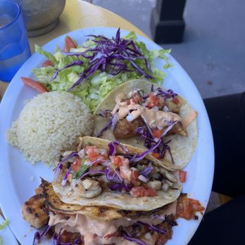 Barba Azul - Fish taco , shrimp taco, and grilled fish taco. - Mexican Near Me - Seaside, California Barba Azul - Fish taco , shrimp taco, and grilled fish taco. - Mexican Near Me - Seaside, California