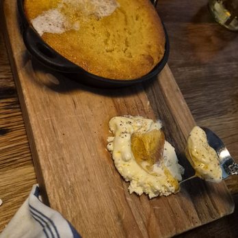 The Pearl - Jalapeño Corn Spoon Bread Whipped Butter, Local Honey 17 (V) - New American Near Me - Columbus, Ohio The Pearl - Jalapeño Corn Spoon Bread Whipped Butter, Local Honey 17 (V) - New American Near Me - Columbus, Ohio