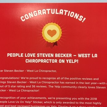 Dr. Steven Becker Chiropractor - Chiropractors Near Me - Los Angeles, California