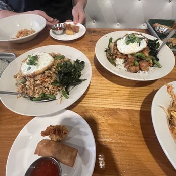 Malai Thai Street Eats - Belly Belly Pork and pad Kee Prow chicken - Thai Near Me - Houston, Texas