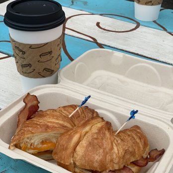 Katy's Cafe - Croissant with bacon, egg, cheese - Breakfast & Brunch Near Me - Imperial Beach, California Katy's Cafe - Croissant with bacon, egg, cheese - Breakfast & Brunch Near Me - Imperial Beach, California