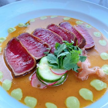 Yard House - Ahi Sashimi* ** - Vegetarian Near Me - Gaithersburg, Maryland Yard House - Ahi Sashimi* ** - Vegetarian Near Me - Gaithersburg, Maryland