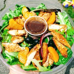 Kosher Take-Out - Crispy Asian Chicken Salad