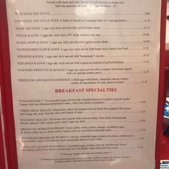 Cozy Corner Cafe - 2nd page  breakfast - Breakfast & Brunch Near Me - Mesa, Arizona