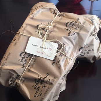 Georgio's - My she repairs packaged. Beautiful presentation. They felt like presents waiting to be opened Christmas Day! - Leather Goods Near Me - Fresno, California Georgio's - My she repairs packaged. Beautiful presentation. They felt like presents waiting to be opened Christmas Day! - Leather Goods Near Me - Fresno, California