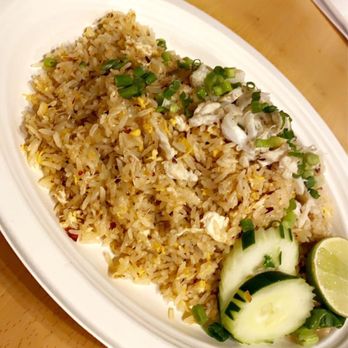 Too Thai Street Eats - Crab fried rice was yummy. Get it spicy. - Thai Near Me - Carrollton, Texas Too Thai Street Eats - Crab fried rice was yummy. Get it spicy. - Thai Near Me - Carrollton, Texas