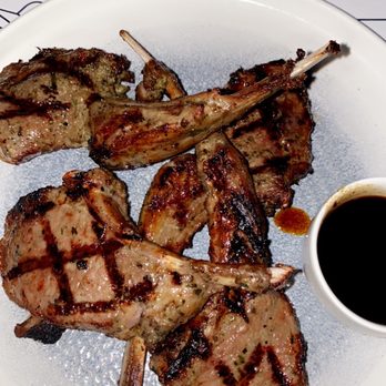 Mademoiselle Raw Bar + Grill - Lamb chops (medium well, dont judge me) - Live/Raw Food Near Me - Toronto, Ontario