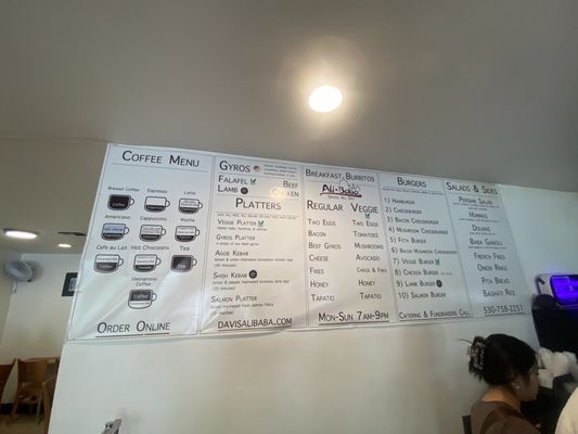 Menu photo 2 Ali Baba Davis, CA