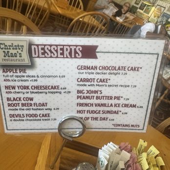 Christy Mae's Restaurant - Deserts - Sandwiches Near Me - Albuquerque, New Mexico