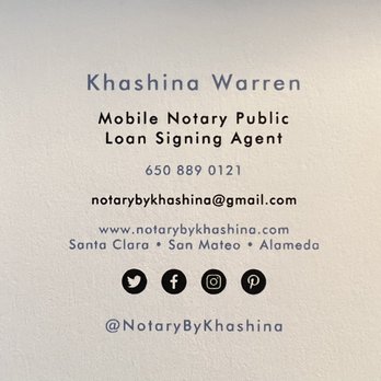 Notary By Khashina - Notaries Near Me Notary By Khashina - Notaries Near Me