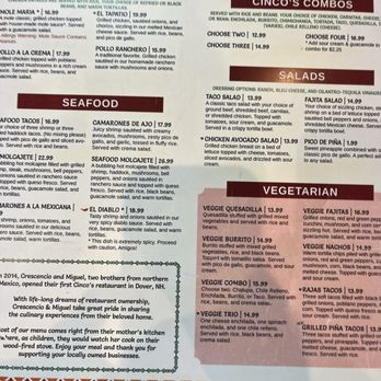 Cinco’s Cantina - Mexican Near Me - Rochester, New Hampshire Cinco’s Cantina - Mexican Near Me - Rochester, New Hampshire