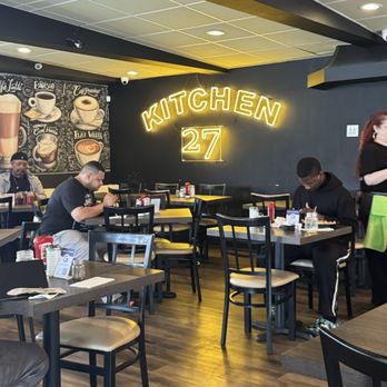 Kitchen 27 - Dining area - Breakfast & Brunch Near Me - Linden, New Jersey Kitchen 27 - Dining area - Breakfast & Brunch Near Me - Linden, New Jersey
