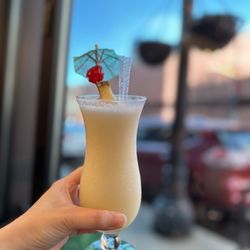 India House - The pina colada here is better than at the tiki bars