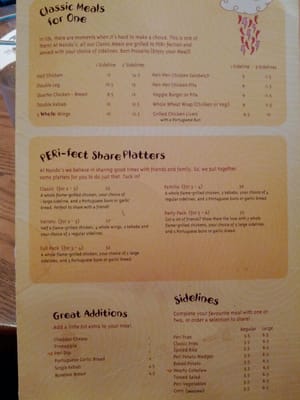Menu photo 4 Nando's Peri-Peri Ottawa, ON