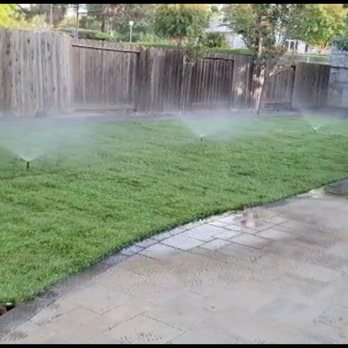 Living Stone Paver Services - New Sod with Sprinklers! - Landscaping Near Me Living Stone Paver Services - New Sod with Sprinklers! - Landscaping Near Me