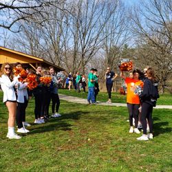 Leroy Oakes Forest Preserve - Finishing line