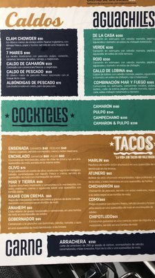 Menu photo 6 Mar & Fuego Tijuana, BCN Menu photo 6 Mar & Fuego Tijuana, BCN