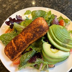 Bistro 39 Restaurant and Bar - Chef Salad with Grilled Salmon