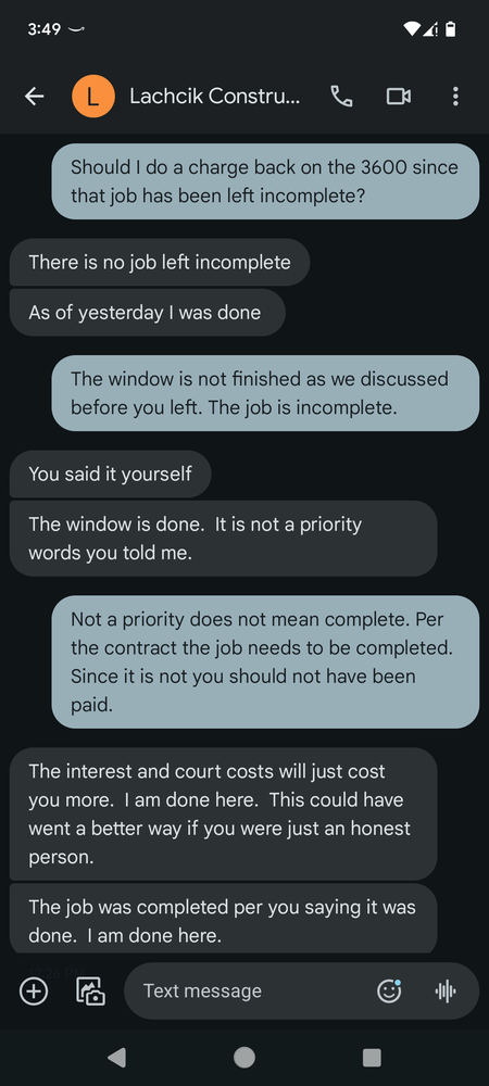 Slide of Lachcik Construction