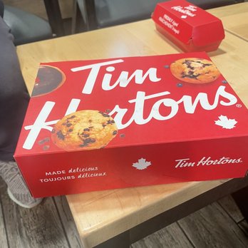 Tim Hortons - a box of cookies on a table - Coffee & Tea Near Me - Etobicoke, Ontario Tim Hortons - a box of cookies on a table - Coffee & Tea Near Me - Etobicoke, Ontario